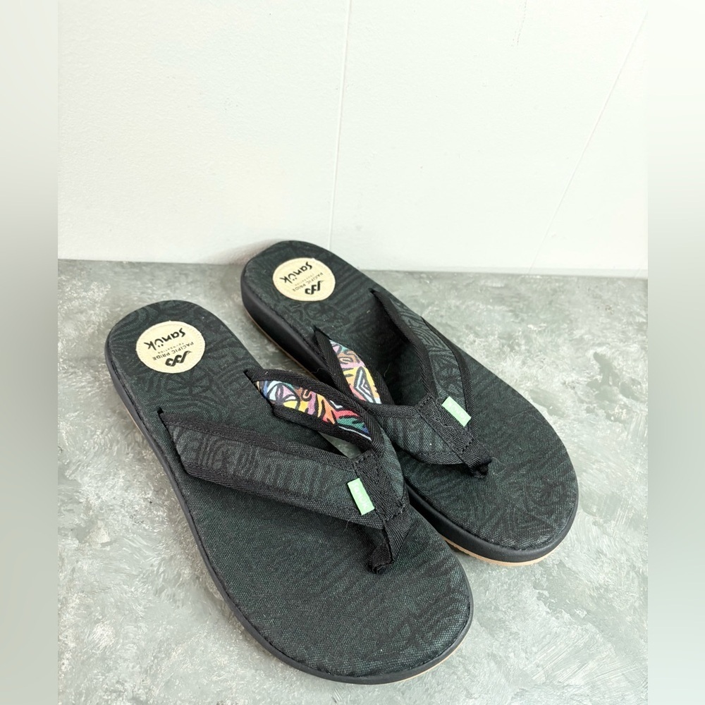 Sanuk Unisex Sling ST sandals in collaboration with the Pacific Pride Foundation